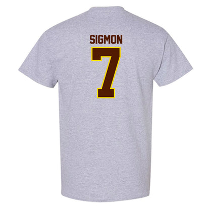 Western Michigan - NCAA Men's Basketball : Jordan Sigmon - Classic Shersey T-Shirt-1