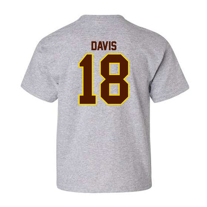 Western Michigan - NCAA Football : Micah Davis - Classic Shersey Youth T-Shirt-1