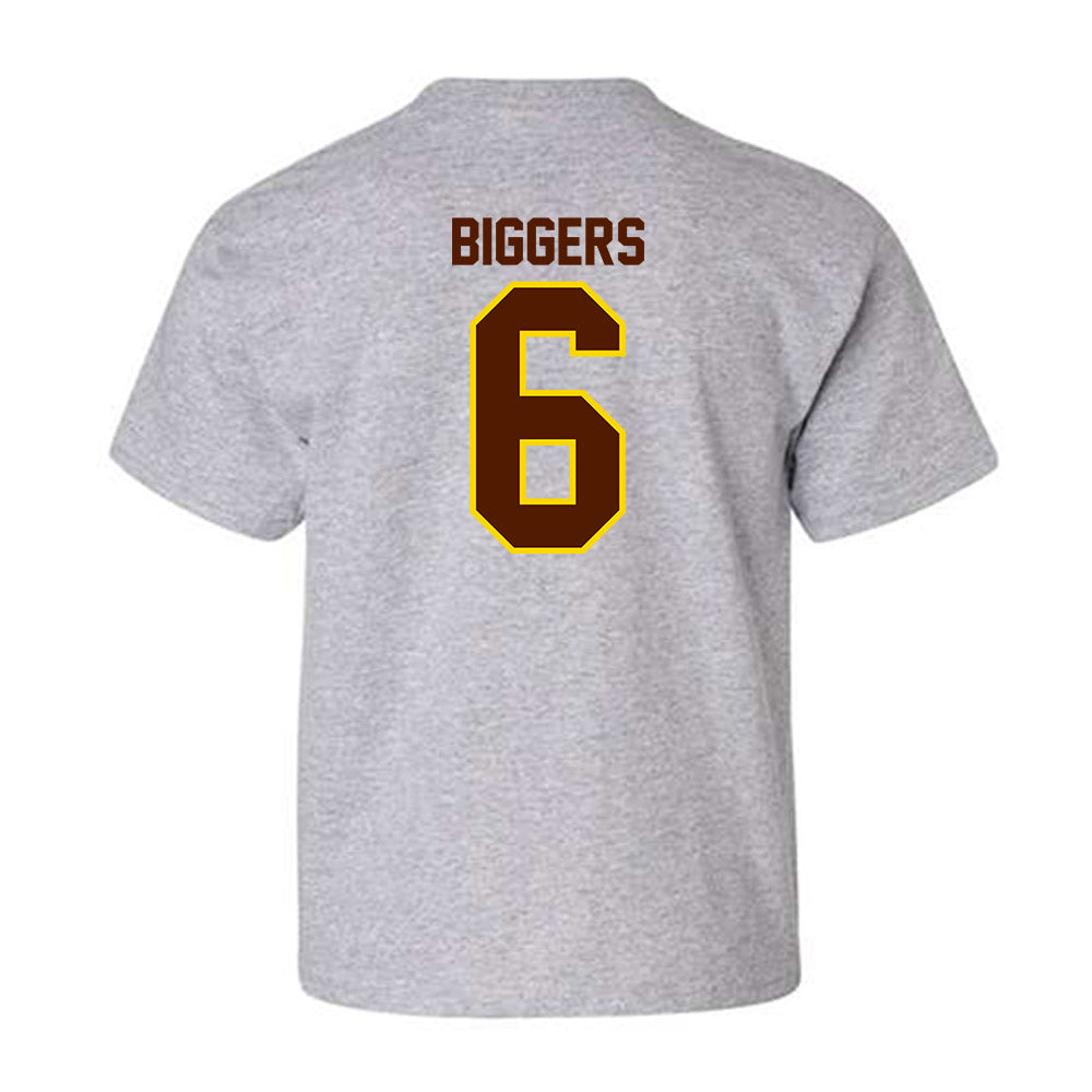 Western Michigan - NCAA Men's Soccer : Liam Biggers - Classic Shersey Youth T-Shirt-1