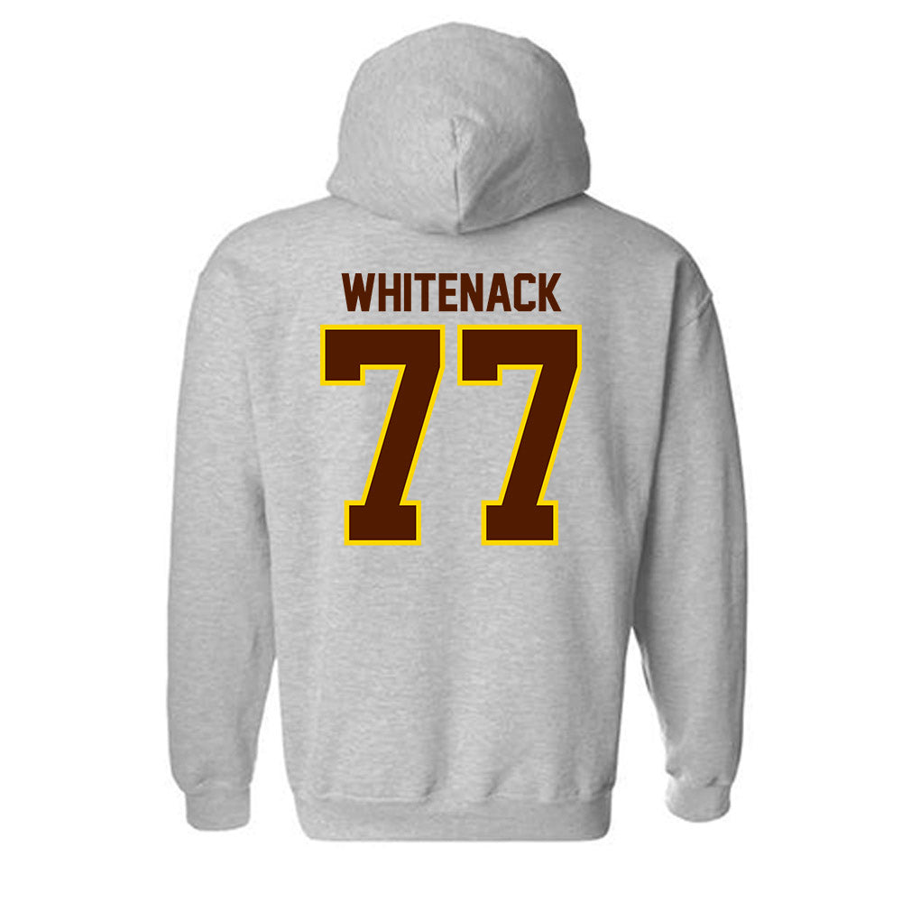Western Michigan - NCAA Football : Hunter Whitenack - Classic Shersey Hooded Sweatshirt-1