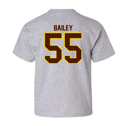 Western Michigan - NCAA Football : Jacob Bailey - Classic Shersey Youth T-Shirt-1