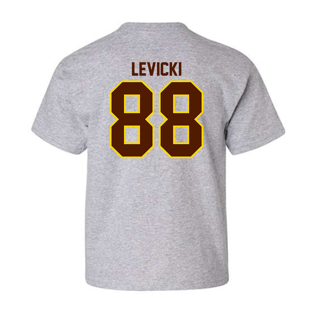 Western Michigan - NCAA Football : Nate Levicki - Classic Shersey Youth T-Shirt-1