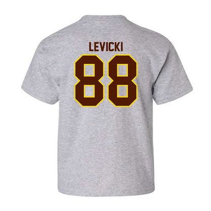 Western Michigan - NCAA Football : Nate Levicki - Classic Shersey Youth T-Shirt-1