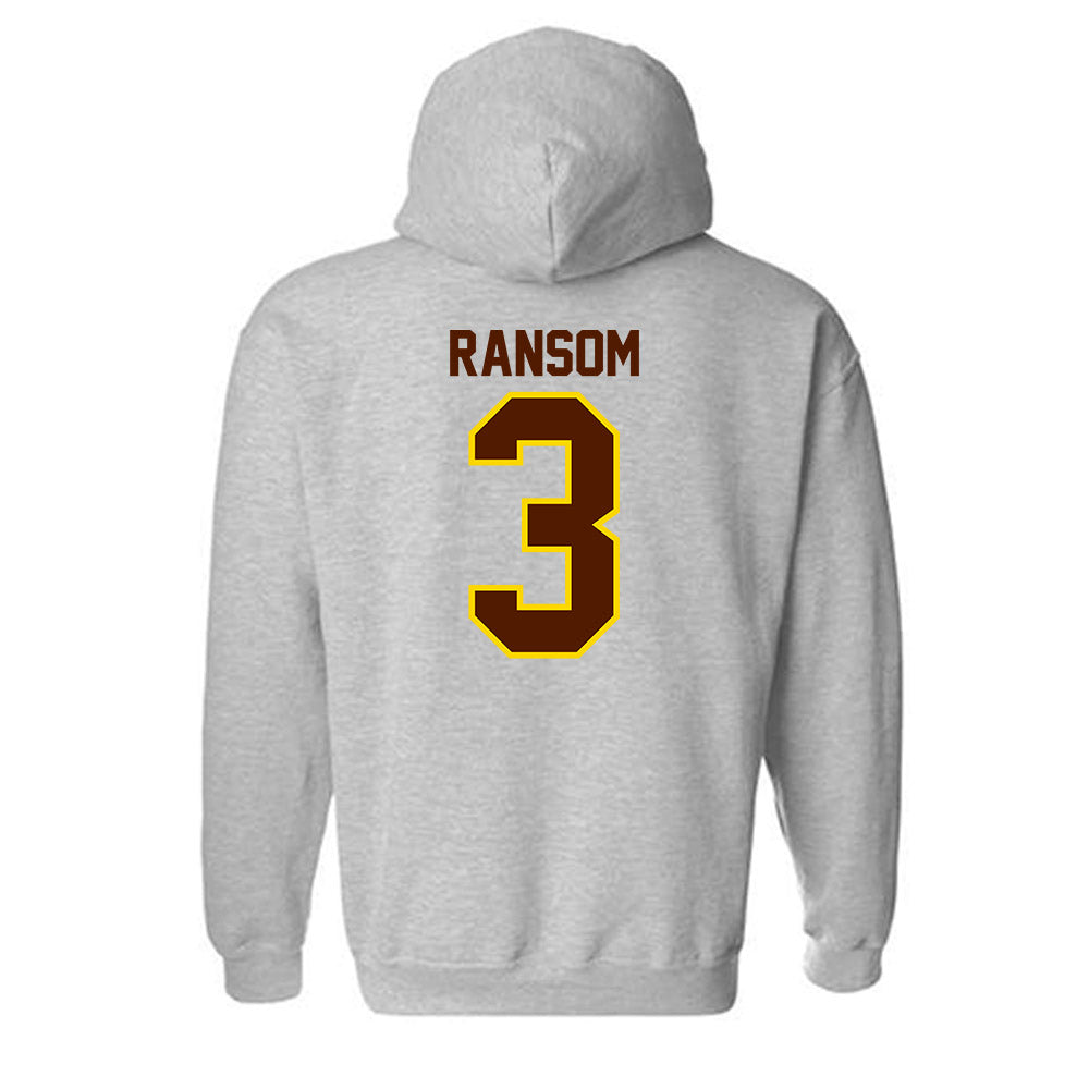 Western Michigan - NCAA Women's Basketball : Zuri Ransom - Classic Shersey Hooded Sweatshirt-1
