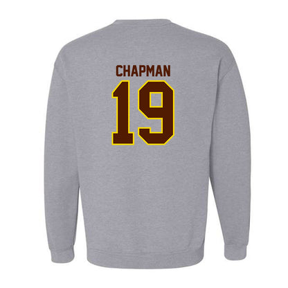 Western Michigan - NCAA Football : Angelo Chapman - Classic Shersey Crewneck Sweatshirt-1