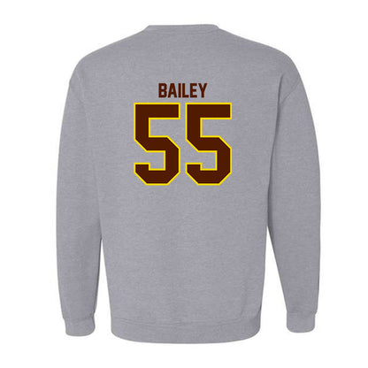 Western Michigan - NCAA Football : Jacob Bailey - Classic Shersey Crewneck Sweatshirt-1
