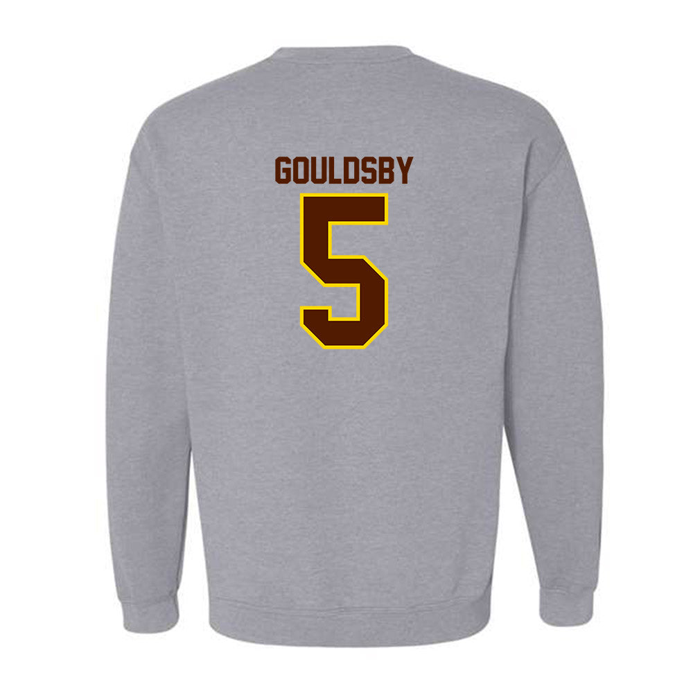 Western Michigan - NCAA Football : Kordell Gouldsby - Classic Shersey Crewneck Sweatshirt-1
