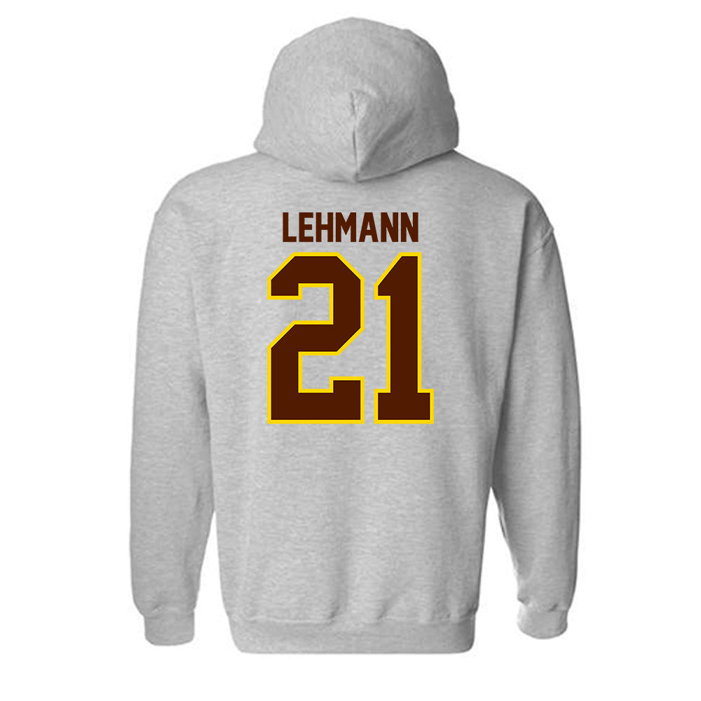 Western Michigan - NCAA Baseball : Adam Lehmann - Classic Shersey Hooded Sweatshirt-1