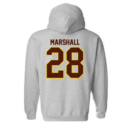 Western Michigan - NCAA Baseball : Trevor Marshall - Classic Shersey Hooded Sweatshirt-1