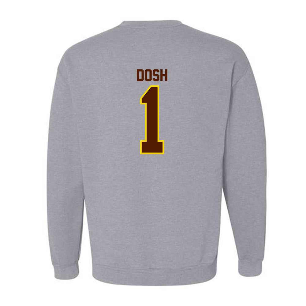 Western Michigan - NCAA Football : Jaxson Dosh - Classic Shersey Crewneck Sweatshirt-1