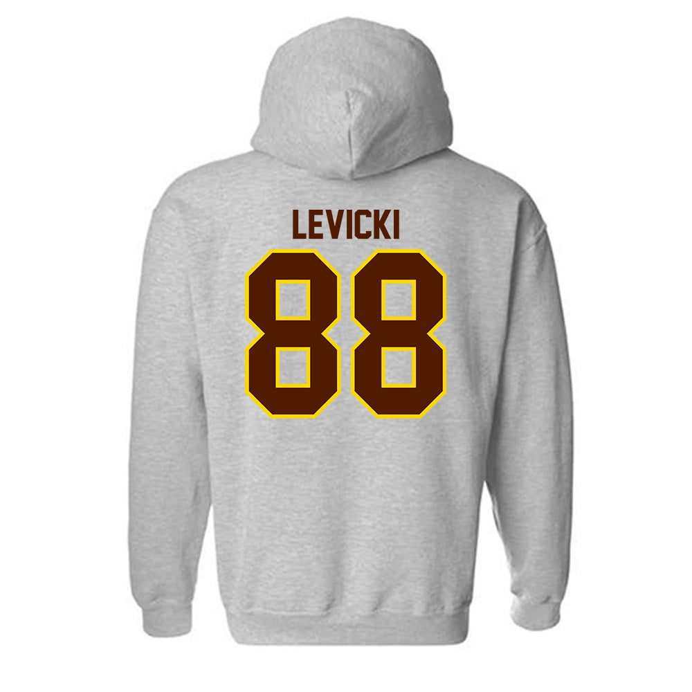 Western Michigan - NCAA Football : Nate Levicki - Classic Shersey Hooded Sweatshirt-1
