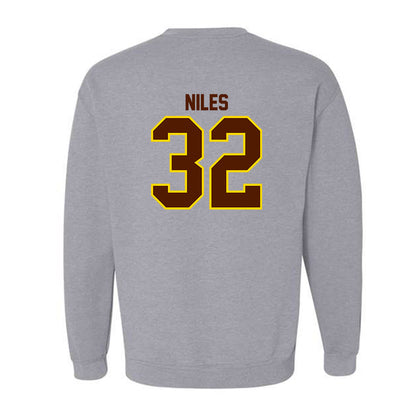 Western Michigan - NCAA Softball : Analeez Niles - Classic Shersey Crewneck Sweatshirt-1