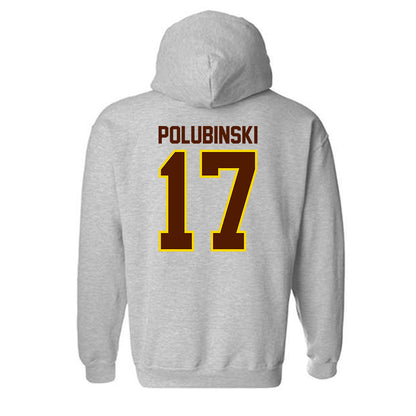 Western Michigan - NCAA Baseball : Josh Polubinski - Classic Shersey Hooded Sweatshirt-1