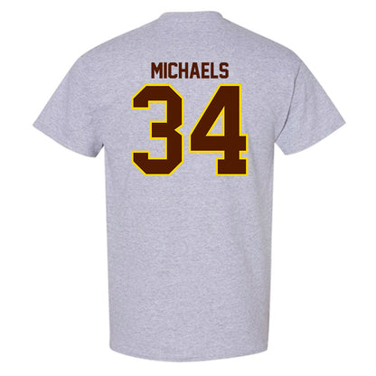 Western Michigan - NCAA Men's Ice Hockey : Owen Michaels - Classic Shersey T-Shirt-1
