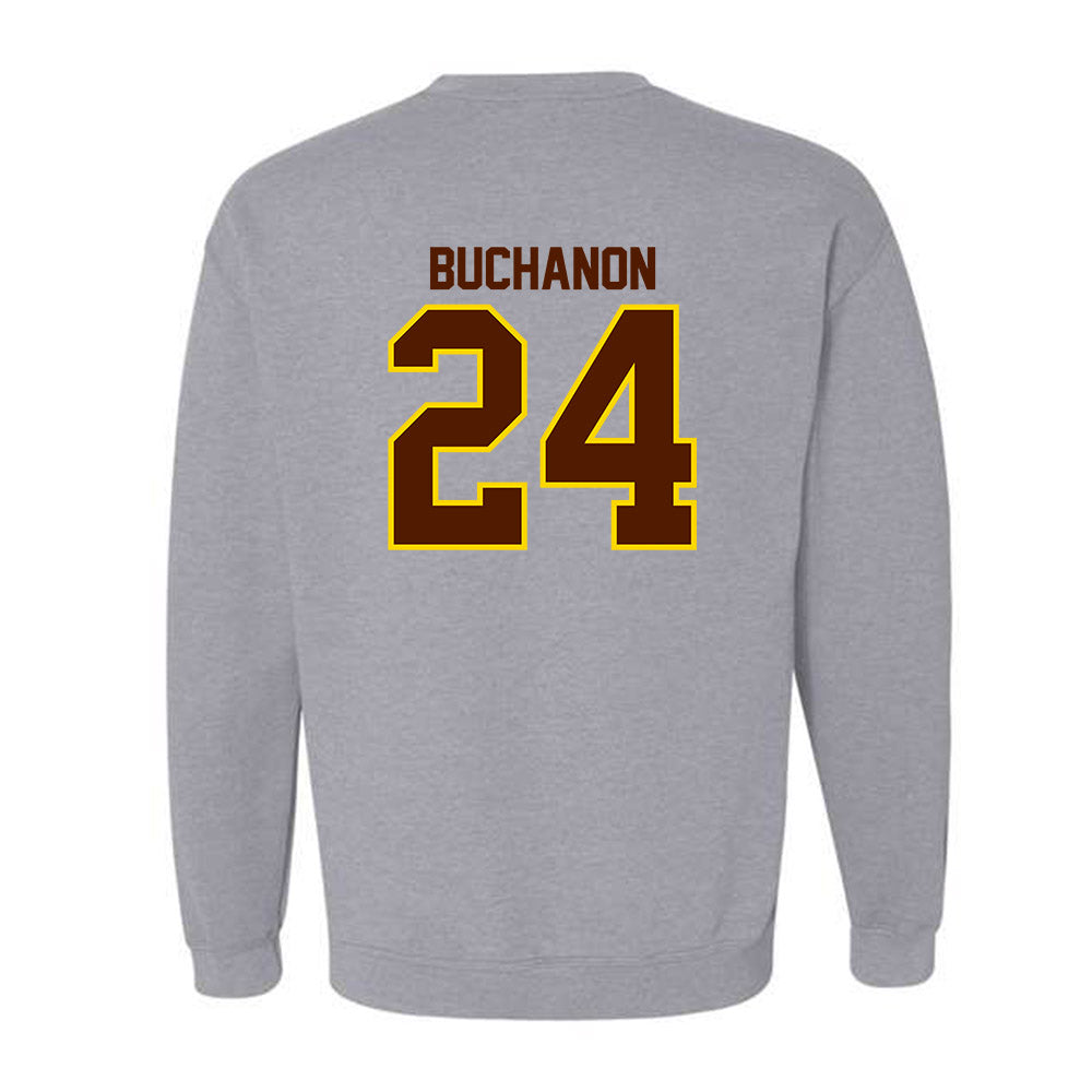 Western Michigan - NCAA Women's Basketball : Kaylyn Buchanon - Classic Shersey Crewneck Sweatshirt-1
