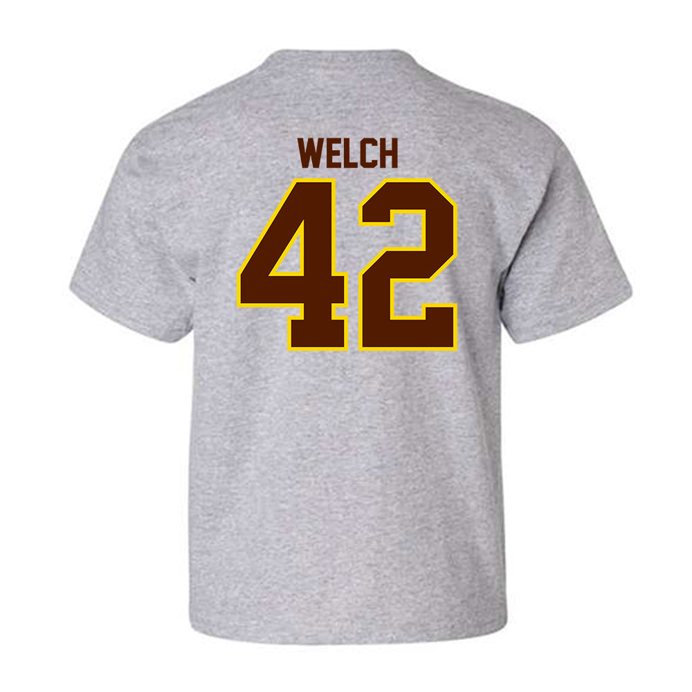 Western Michigan - NCAA Football : Gabe Welch - Classic Shersey Youth T-Shirt-1
