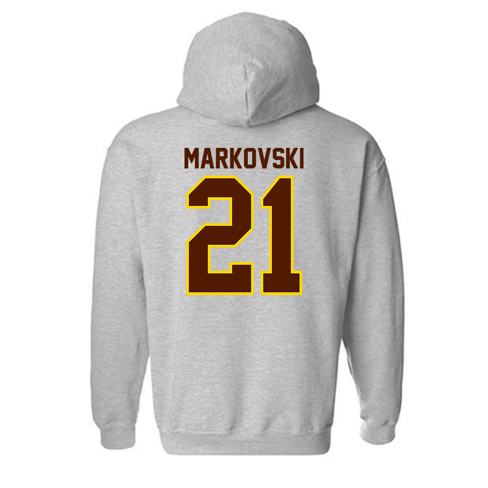 Western Michigan - NCAA Men's Soccer : Alek Markovski - Classic Shersey Hooded Sweatshirt-1