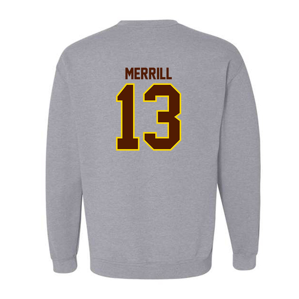 Western Michigan - NCAA Softball : Jadeyn Merrill - Classic Shersey Crewneck Sweatshirt-1