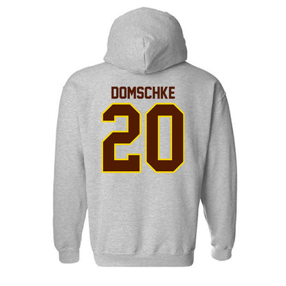 Western Michigan - NCAA Football : Palmer Domschke - Classic Shersey Hooded Sweatshirt-1