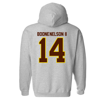 Western Michigan - NCAA Football : Keivin Boone-Nelson II - Classic Shersey Hooded Sweatshirt-1