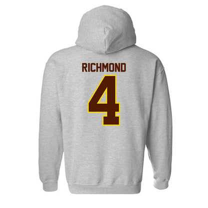 Western Michigan - NCAA Women's Volleyball : Leah Richmond - Classic Shersey Hooded Sweatshirt-1
