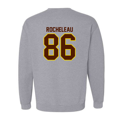 Western Michigan - NCAA Football : Ryan Rocheleau - Classic Shersey Crewneck Sweatshirt-1