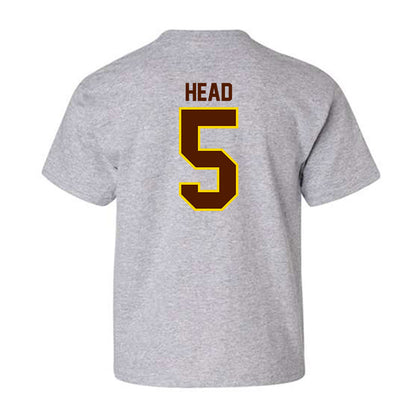 Western Michigan - NCAA Softball : Tristen Head - Classic Shersey Youth T-Shirt-1