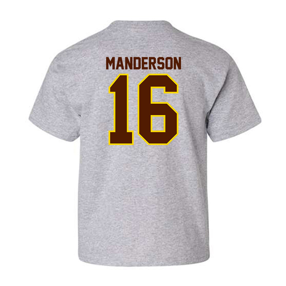 Western Michigan - NCAA Women's Soccer : Jaida Manderson - Classic Shersey Youth T-Shirt-1
