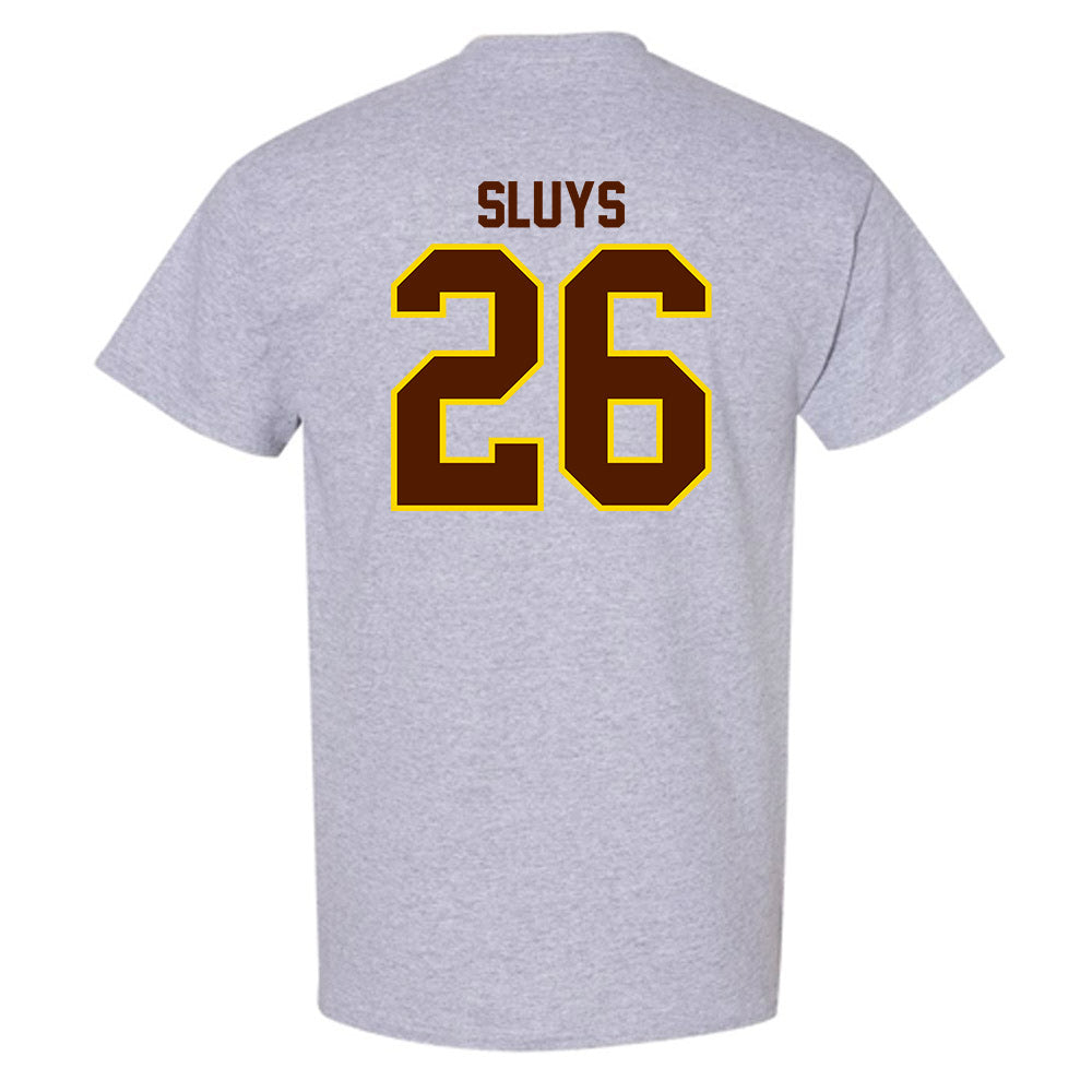 Western Michigan - NCAA Men's Ice Hockey : Jamison Sluys - Classic Shersey T-Shirt-1