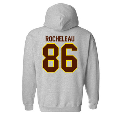 Western Michigan - NCAA Football : Ryan Rocheleau - Classic Shersey Hooded Sweatshirt-1