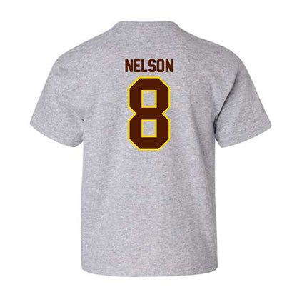 Western Michigan - NCAA Football : Egypt Nelson - Classic Shersey Youth T-Shirt-1