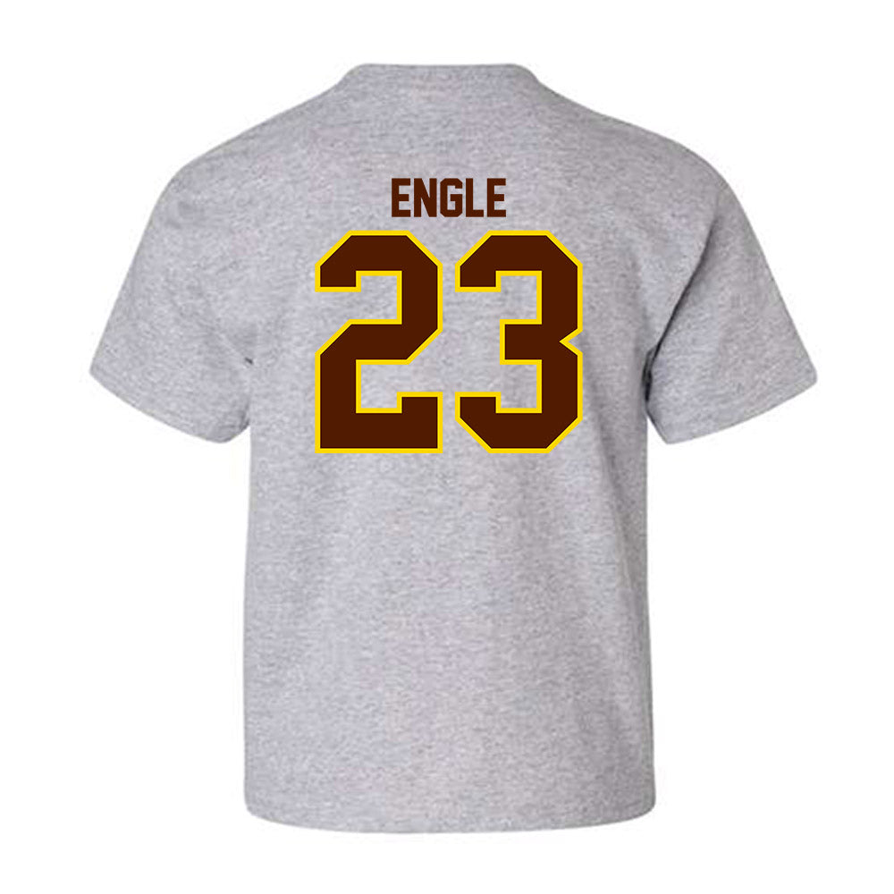 Western Michigan - NCAA Men's Ice Hockey : Edison Engle - Classic Shersey Youth T-Shirt-1