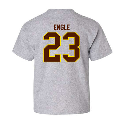 Western Michigan - NCAA Men's Ice Hockey : Edison Engle - Classic Shersey Youth T-Shirt-1