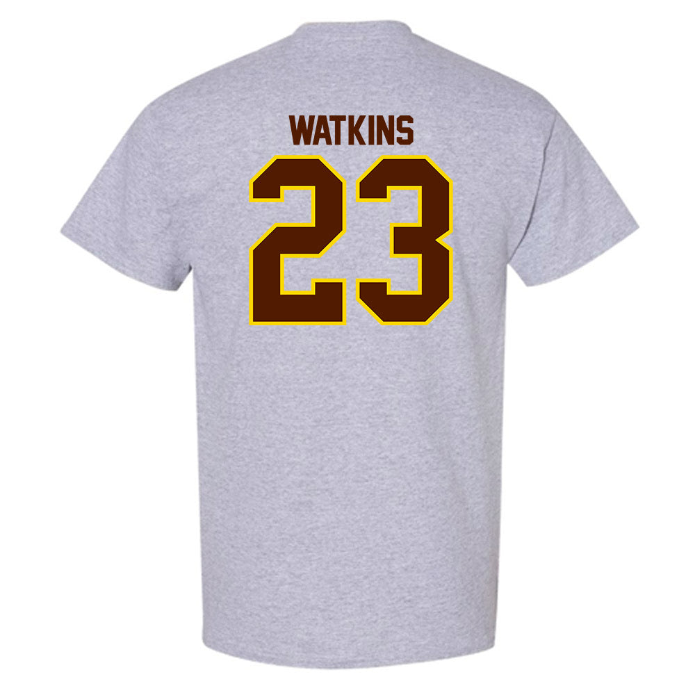 Western Michigan - NCAA Men's Basketball : DeAaron Watkins - Classic Shersey T-Shirt-1
