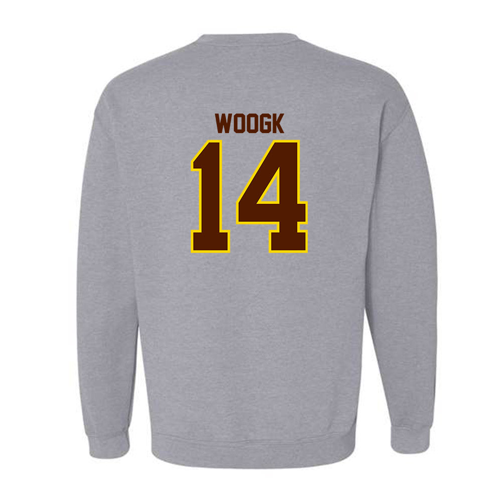Western Michigan - NCAA Men's Ice Hockey : Colby Woogk - Classic Shersey Crewneck Sweatshirt-1
