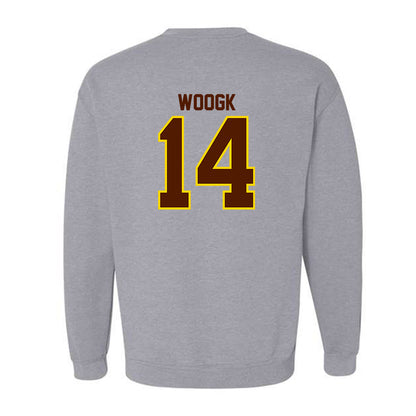 Western Michigan - NCAA Men's Ice Hockey : Colby Woogk - Classic Shersey Crewneck Sweatshirt-1