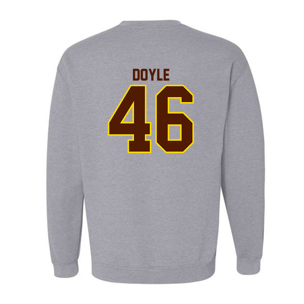Western Michigan - NCAA Football : Drew Doyle - Classic Shersey Crewneck Sweatshirt-1
