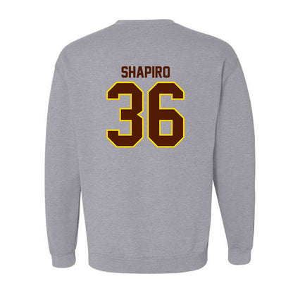 Western Michigan - NCAA Baseball : Evan Shapiro - Classic Shersey Crewneck Sweatshirt-1