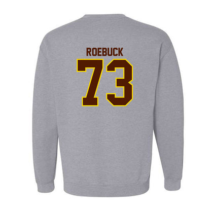 Western Michigan - NCAA Football : Ben Roebuck - Classic Shersey Crewneck Sweatshirt-1