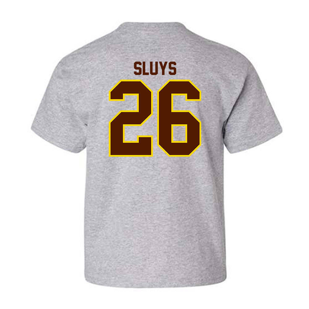Western Michigan - NCAA Men's Ice Hockey : Jamison Sluys - Classic Shersey Youth T-Shirt-1