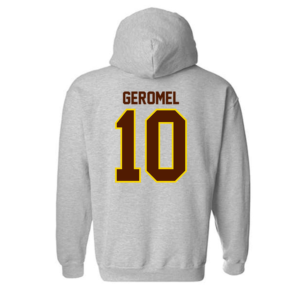 Western Michigan - NCAA Men's Soccer : Vitor Geromel - Classic Shersey Hooded Sweatshirt-1