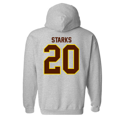 Western Michigan - NCAA Women's Basketball : Kailey Starks - Classic Shersey Hooded Sweatshirt-1