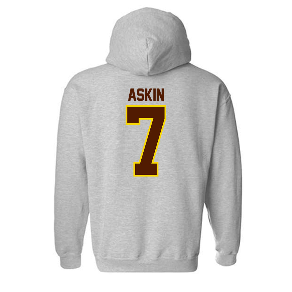 Western Michigan - NCAA Women's Volleyball : Ella Askin - Classic Shersey Hooded Sweatshirt-1
