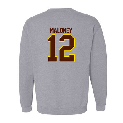 Western Michigan - NCAA Baseball : Michael Maloney - Classic Shersey Crewneck Sweatshirt-1