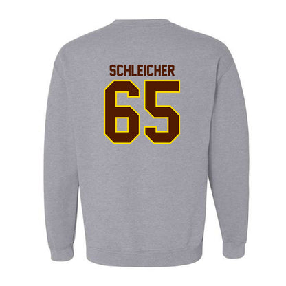 Western Michigan - NCAA Football : Jeremy Schleicher - Classic Shersey Crewneck Sweatshirt-1