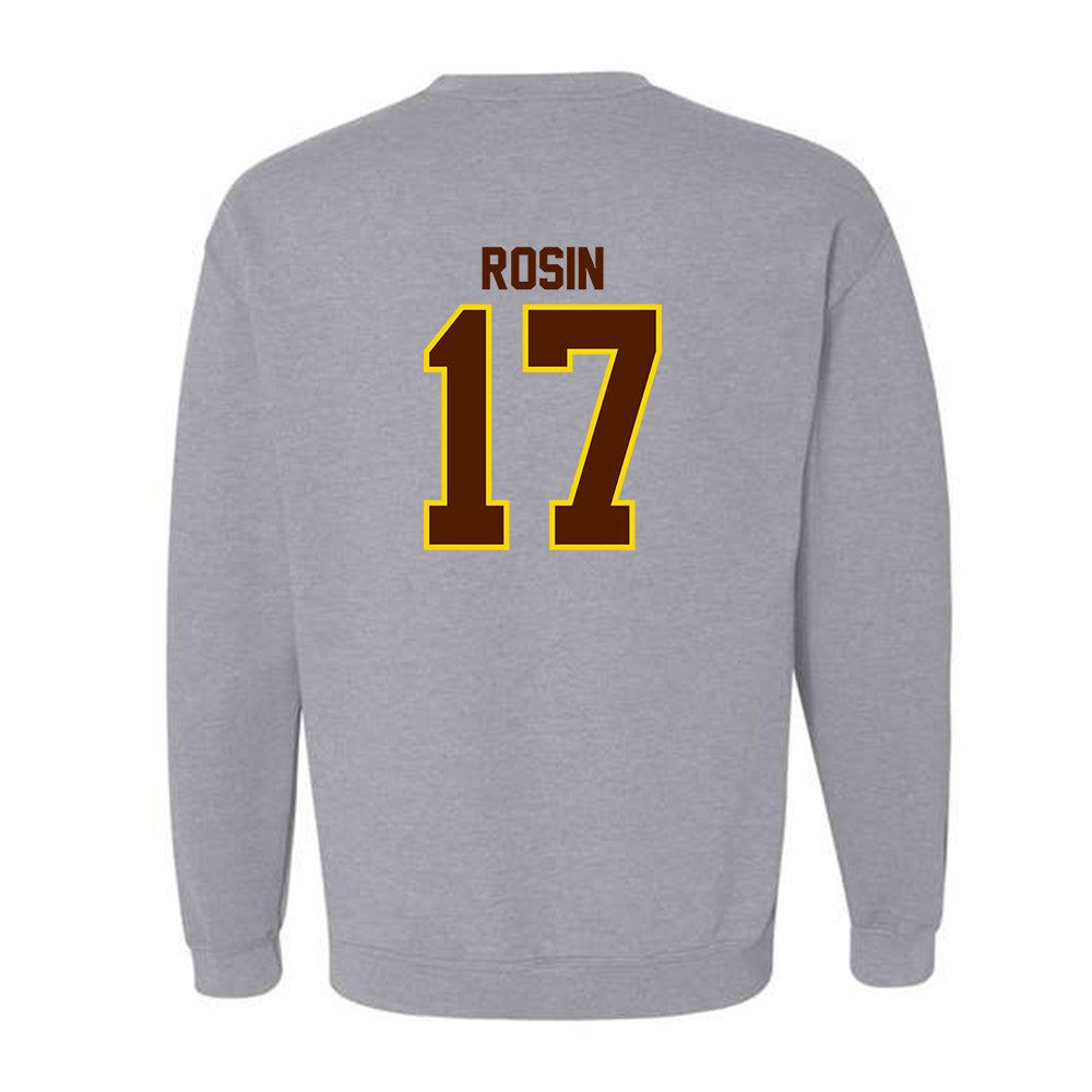 Western Michigan - NCAA Men's Soccer : Alex Rosin - Classic Shersey Crewneck Sweatshirt-1