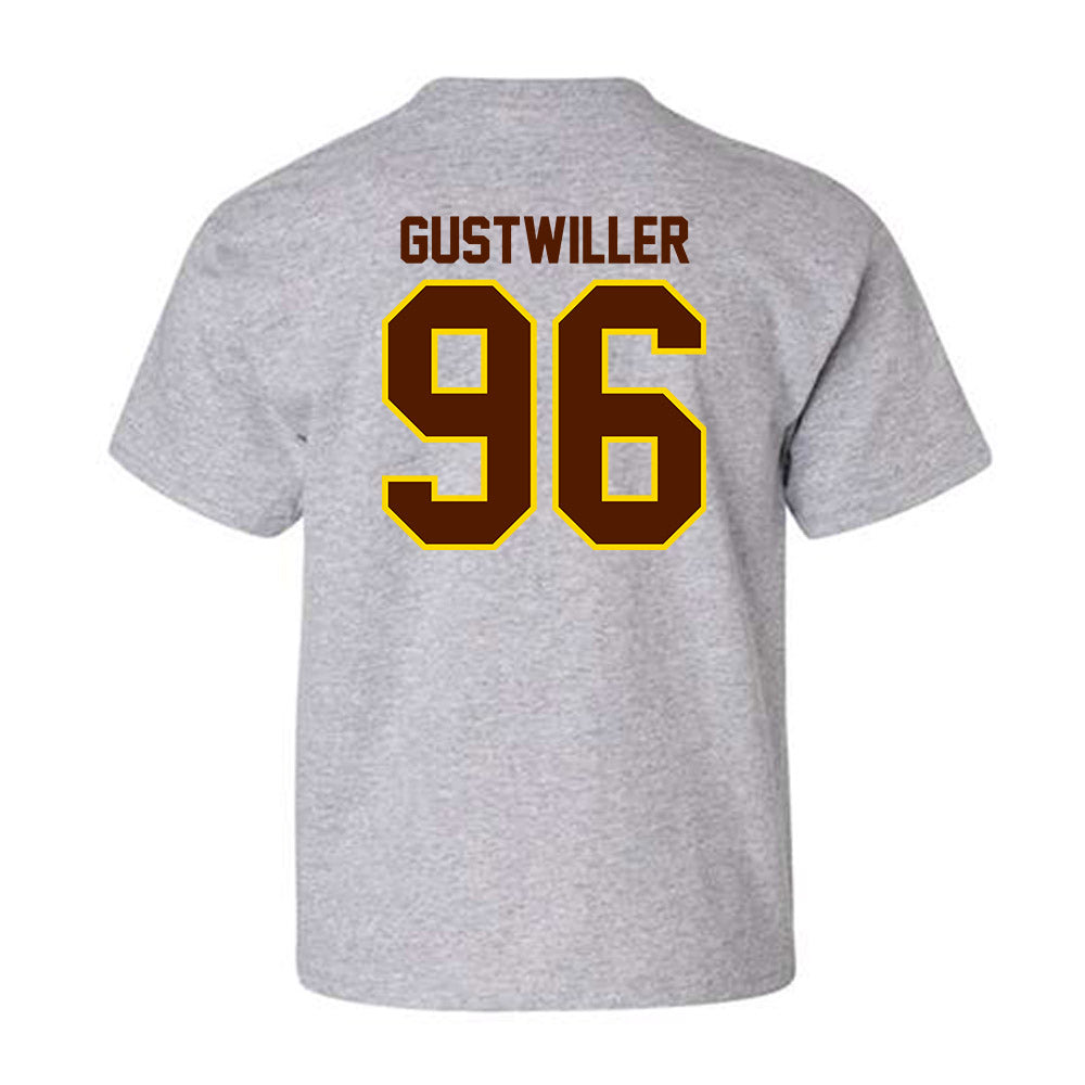 Western Michigan - NCAA Football : Dalton Gustwiller - Classic Shersey Youth T-Shirt-1
