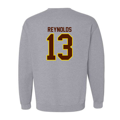Western Michigan - NCAA Football : Mason Reynolds - Classic Shersey Crewneck Sweatshirt-1
