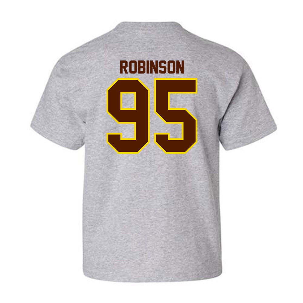 Western Michigan - NCAA Football : DeShawn Robinson - Classic Shersey Youth T-Shirt-1