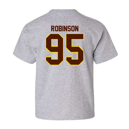 Western Michigan - NCAA Football : DeShawn Robinson - Classic Shersey Youth T-Shirt-1